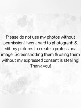 DO NOT USE MY PHOTOS